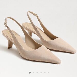 Sam Edelman Bianka slingback pump size 6.5 Cappuccino suede